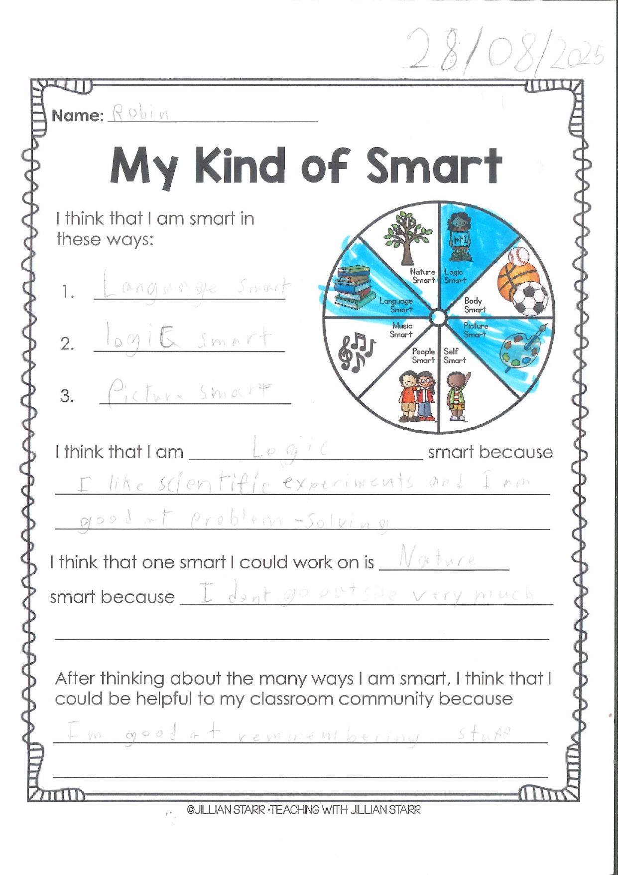 reflection using the “My Kind of Smart” framework