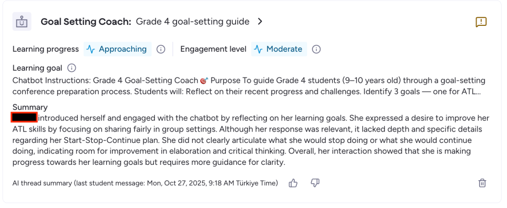 First Attempts at Articulating Goals